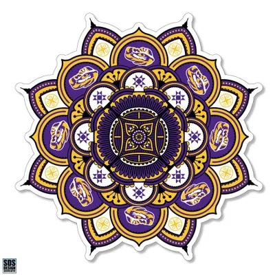  Lsu | Lsu Sds Design Kaleidoscope Decal | Alumni Hall