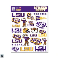 LSU Standard Sticker Sheet