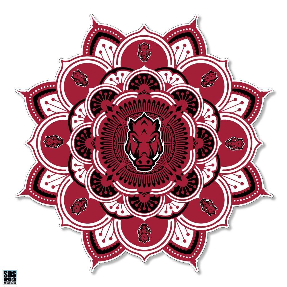  Razorbacks | Arkansas Sds Design Kaleidoscope Decal | Alumni Hall