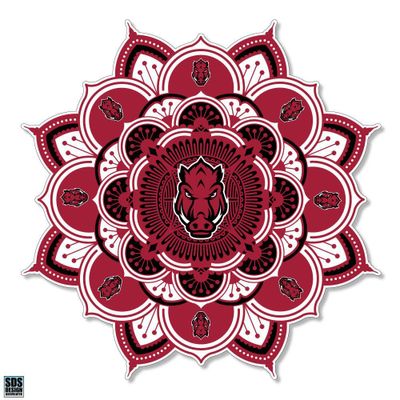  Razorbacks | Arkansas Sds Design Kaleidoscope Decal | Alumni Hall