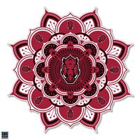  Razorbacks | Arkansas Sds Design Kaleidoscope Decal | Alumni Hall