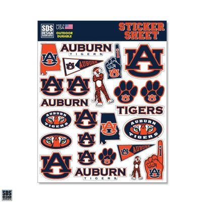 Auburn Standard Sticker Sheet