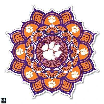 Clemson SDS Design Kaleidoscope Decal