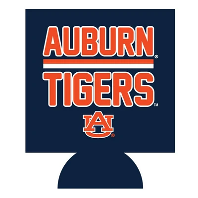 Auburn Tigers Bar Logo Can Cooler