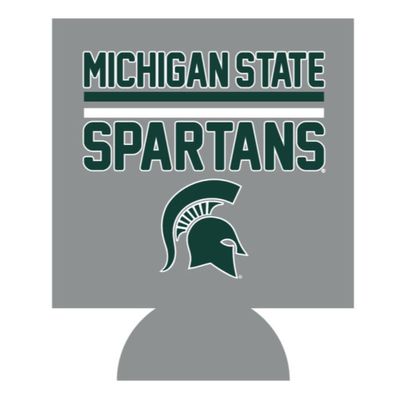  Spartans | Michigan State Bar Logo Can Cooler | Alumni Hall