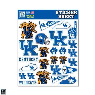  Cats | Kentucky Sds Design Sticker Sheet | Alumni Hall