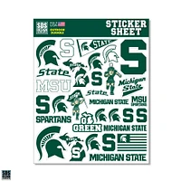 Michigan State Standard Sticker Sheet