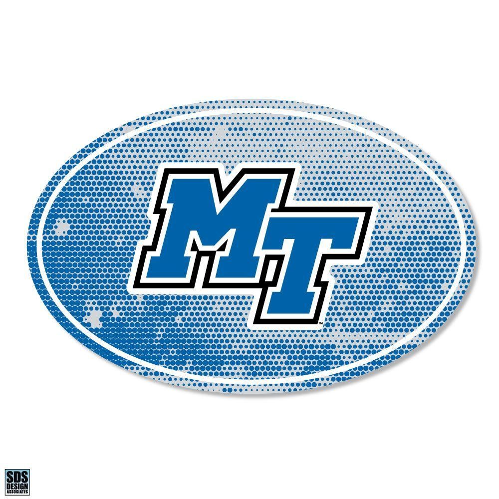  Mtsu | Mtsu Sds Design Halftone Decal | Alumni Hall