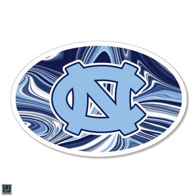  Unc | Unc Sds Design Marble Decal | Alumni Hall