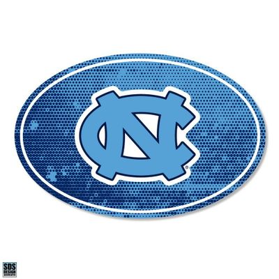  Unc | Unc Sds Design Halftone Decal | Alumni Hall