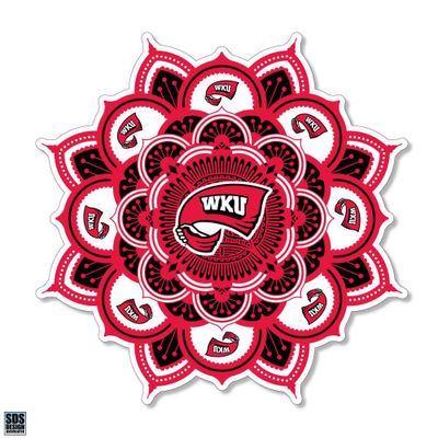  Wku | Western Kentucky Sds Design Kaleidoscope Decal | Alumni Hall