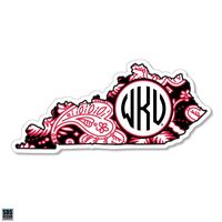  Wku | Western Kentucky Sds Design Paisley Decal | Alumni Hall