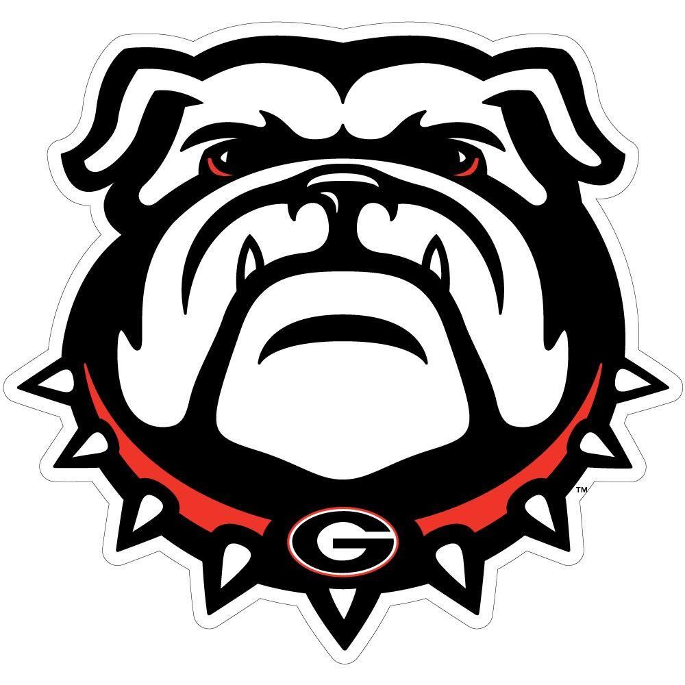  Dawgs | Georgia Sds Design 24  Bulldog Head Decal | Alumni Hall