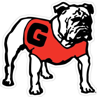  Dawgs | Georgia Sds Design 12  Standing Bulldog Decal | Alumni Hall