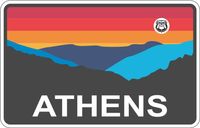  Dawgs | Athens Horizon Decal | Alumni Hall