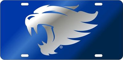  Cats | Kentucky Wildcats Alternate Logo Blue License Plate | Alumni Hall