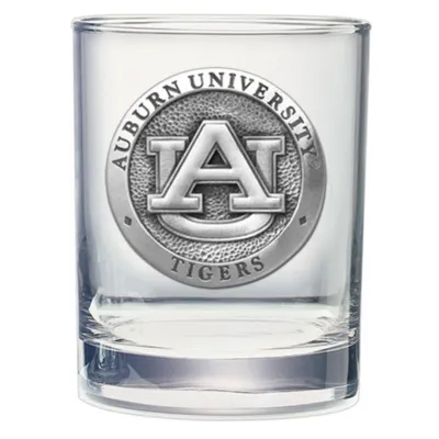  Aub | Auburn Heritage Pewter Rocks Glass | Alumni Hall