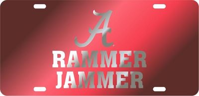 Alabama Rammer Jammer License Plate