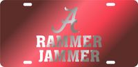 Alabama Rammer Jammer License Plate