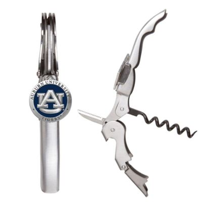  Aub | Auburn Heritage Pewter Blue Corkscrew Wine Tool | Alumni Hall