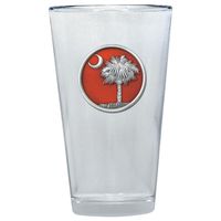  Clemson | Clemson Heritage Pewter Palmetto Pint Glass | Alumni Hall