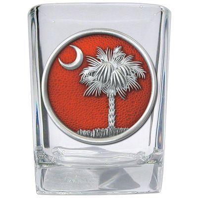 Palmetto Heritage Pewter 2 Oz Square Shot Glass