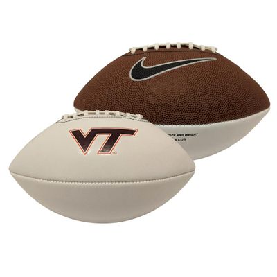  Vt | Virginia Tech Nike Autograph Football | Alumni Hall