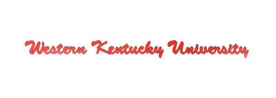  Wku | Western Kentucky 19 ' Script Decal | Alumni Hall