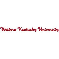 Western Kentucky 19' Script Strip Decal