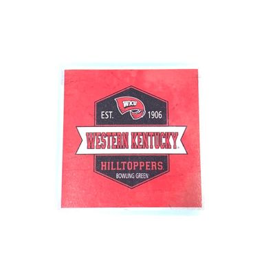  Wku | Western Kentucky Vintage 4 ' Decal | Alumni Hall