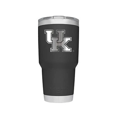 Kentucky Yeti 30 Oz Black Rambler Tumbler