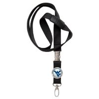  Wvu | West Virginia Heritage Pewter Emblem Lanyard | Alumni Hall