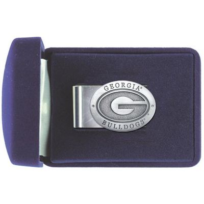  Dawgs | Georgia Heritage Pewter Emblem Money Clip | Alumni Hall