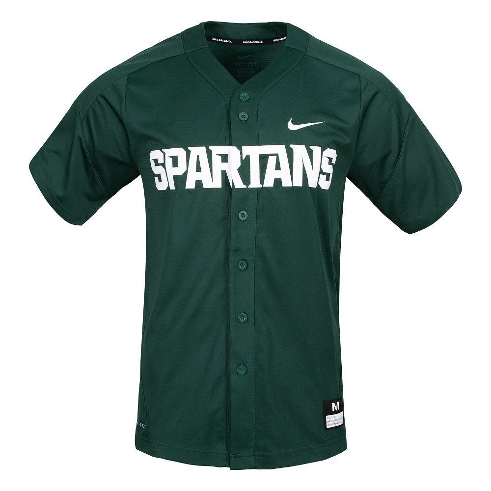 Michigan State Nike Baseball Jersey