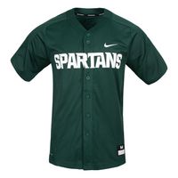 Spartans | Michigan State Nike Baseball Jersey Alumni Hall