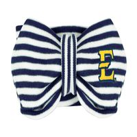  Bucs | Etsu Newborn Striped Knot Hairband | Alumni Hall