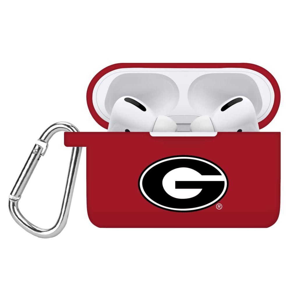  Dawgs | Georgia Airpod Pro Battery Red Case Cover | Alumni Hall