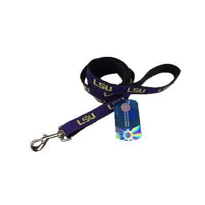 LSU Moonshine 6 ft Dog Leash