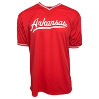 Ar | Arkansas Retro Razorbacks Baseball Jersey Tee Alumni Hall