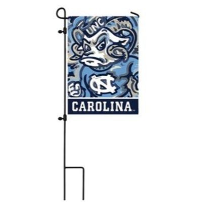  Unc | Unc Suede Garden Flag | Alumni Hall