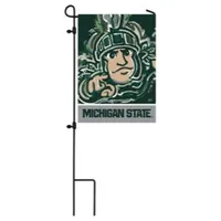  Spartans | Michigan State Suede Garden Flag | Alumni Hall