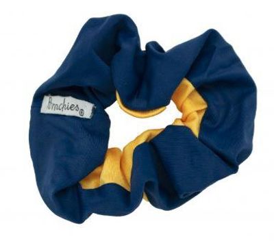  Bucs | Pomchies Navy And Gold Hair Scrunchie | Alumni Hall