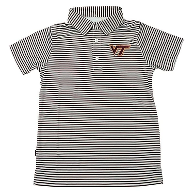 Virginia Tech Carson Youth Striped Polo