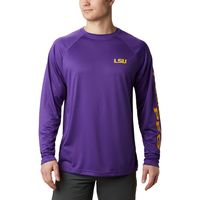 LSU Columbia Terminal Tackle Tee