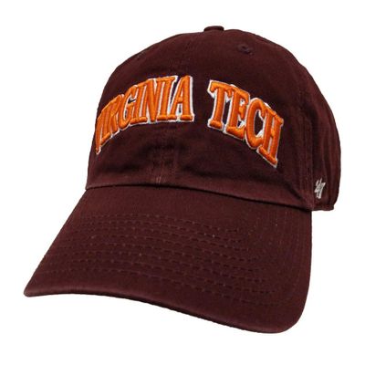  Vt | Virginia Tech ' 47 Brand Arch Clean Up Hat | Alumni Hall