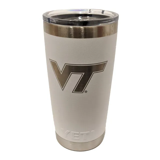 WKU, Western Kentucky Yeti 20oz White Powder Coated Rambler