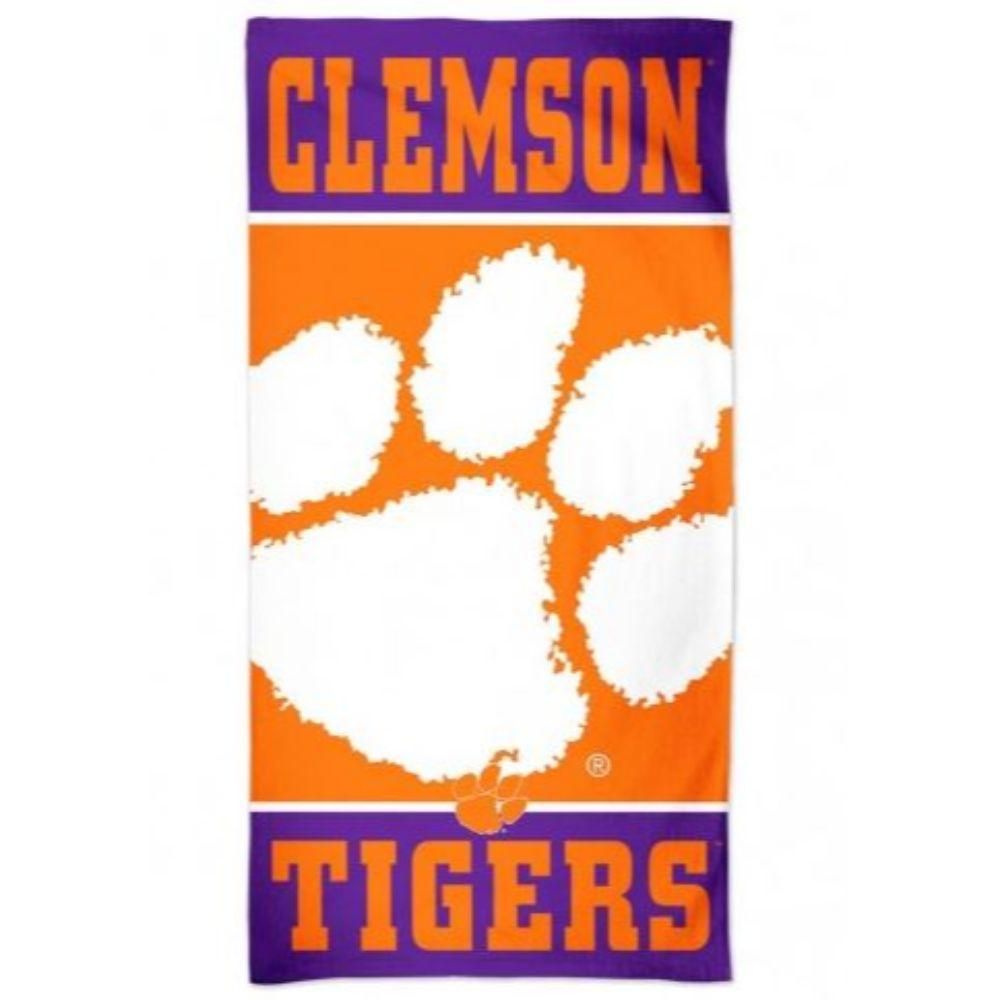  Tigers | Clemson Spectra 30x60 Beach Towel | Alumni Hall