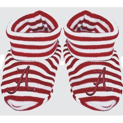 Alabama Infant Striped Booties