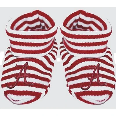 Alabama Infant Striped Booties