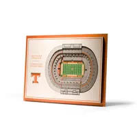  Vols | Tennessee 5- Layer 3d Neyland Stadium View Wall Art | Alumni Hall